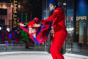 New York: iFLY Queens - oplevelsen af at flyve for første gang