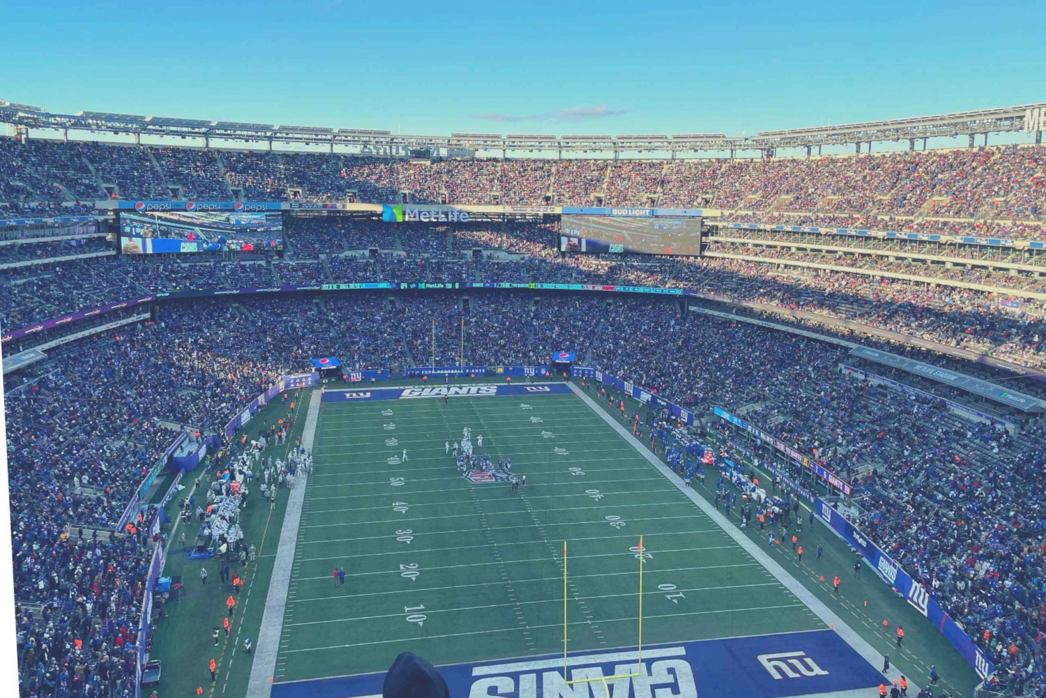 New York : Billets pour le match de football des New York Giants