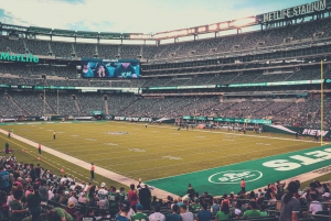 New York: voetbalwedstrijd New York Jets in het Metlife Stadium