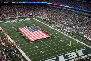 ニューヨーク: メットライフ・スタジアムでのニューヨーク・ジェッツのフットボールの試合