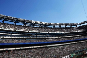 ニューヨーク: メットライフ・スタジアムでのニューヨーク・ジェッツのフットボールの試合