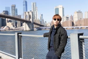 New York: Fotoshoot in NYC DUMBO BROOKLYN BRIDGE