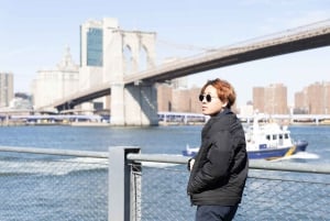 New York: Fotoshoot in NYC DUMBO BROOKLYN BRIDGE