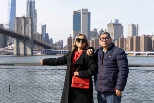 New York: Fotoshoot in NYC DUMBO BROOKLYN BRIDGE