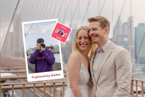 ニューヨーク：ブルックリン橋でのプロの写真撮影