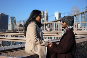 New York: Servizio fotografico a NYC DUMBO BROOKLYN BRIDGE