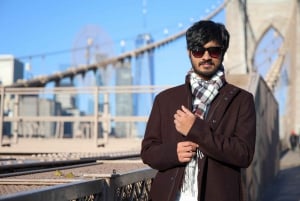 New York : Photoshoot à NYC DUMBO BROOKLYN BRIDGE