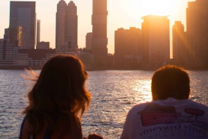 New York: Solnedgangscruise med udsigt til Frihedsgudinden