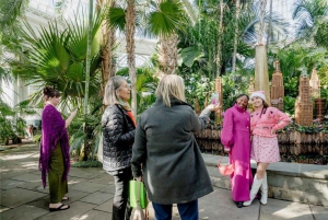 Nueva York: tour en autobús del té + espectáculo del tren navideño del Jardín Botánico de Nueva York