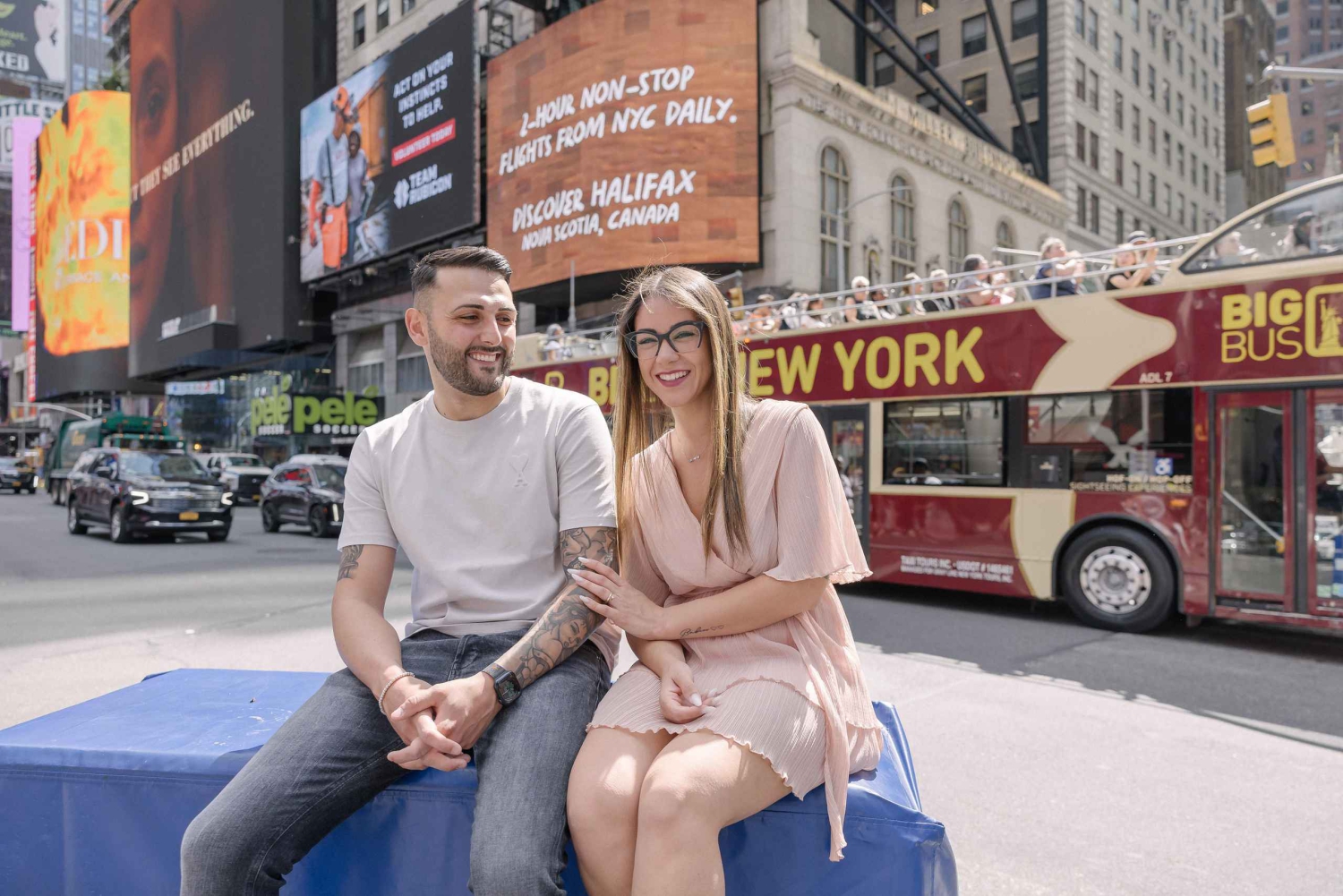 New York: Servizio fotografico professionale a Times Square