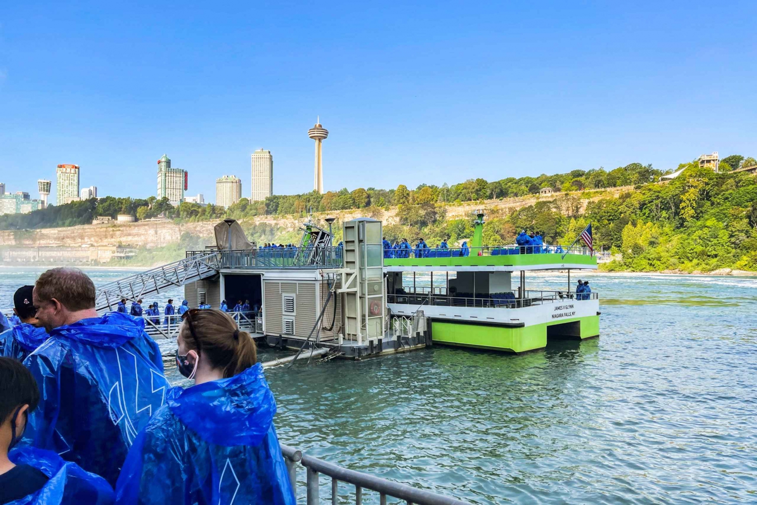 Chutes du Niagara, NY : Bateau Maid of the Mist et visite des chutes