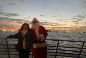 NYC: 90-minute Holiday Cruise at Night with Santa Claus