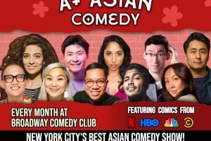 New York : soirée comédie asiatique au Broadway Comedy Club
