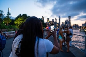 夜のニューヨーク：トップハイライトを巡る3時間の豪華バスツアー