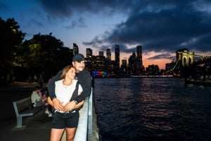 夜のニューヨーク：トップハイライトを巡る3時間の豪華バスツアー