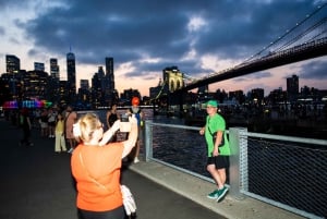 夜のニューヨーク：トップハイライトを巡る3時間の豪華バスツアー