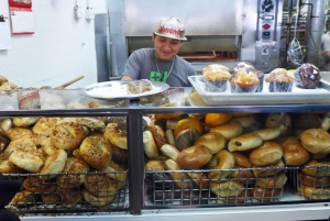 NYC:s matupplevelse med bagels och bagerier