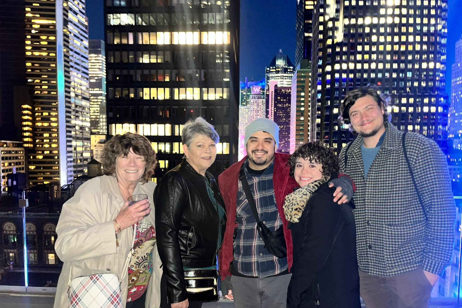 ニューヨーク：バー、ラウンジ、屋上ナイトライフツアー