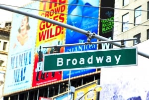 Excursão a pé privada pela Broadway e Show Business em Nova York