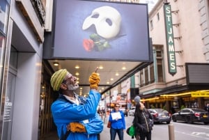 NYC: Tour a piedi e visita allo studio di Broadway dietro le quinte