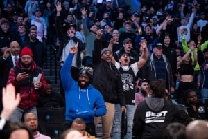 NYC: Brooklyn Nets NBA Pelilippu Barclays Centerissä