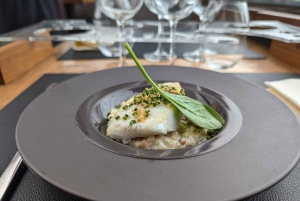 NYC Bustronome: Gourmet-Sightseeing-Tour mit Mittagessen im Panoramabus