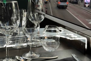 NYC Bustronome: Gourmet-Sightseeing-Tour mit Mittagessen im Panoramabus