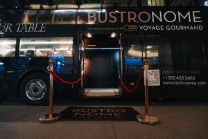 NYC Bustronome: Gourmet-Sightseeing-Tour mit Mittagessen im Panoramabus