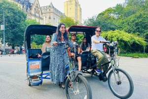 NYC: Visite des maisons de célébrités et des lieux de tournage de Central Park en cyclo-pousse