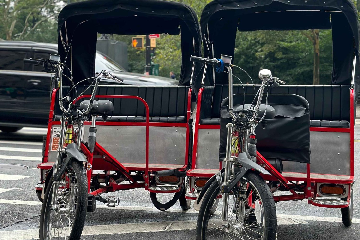 Excursions en Pedicab dans le parc central de New York