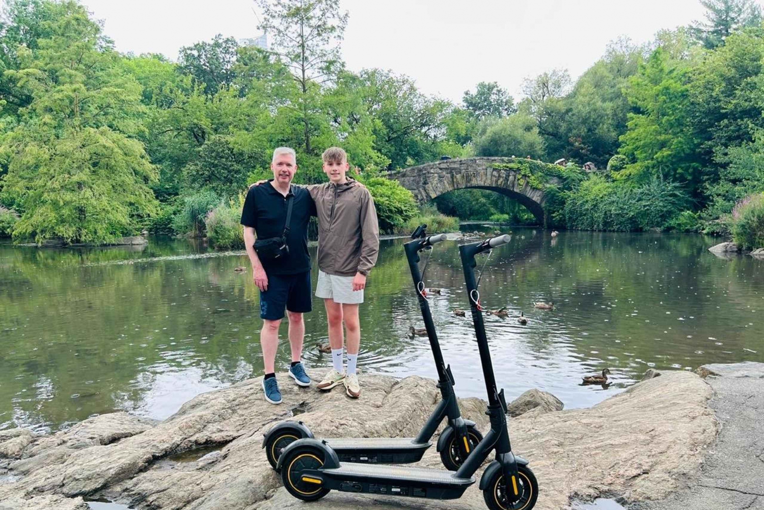 NYC : Visite guidée privée de Central Park en scooter électrique