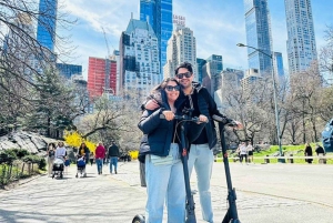 NYC: Central Park Yksityinen opastettu sähköinen skootterikierros