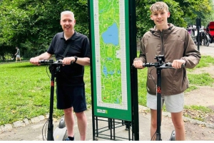 NYC: Tour privato guidato in scooter elettrico a Central Park