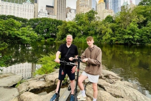 NYC: Central Park Privat guidad tur med elektrisk skoter