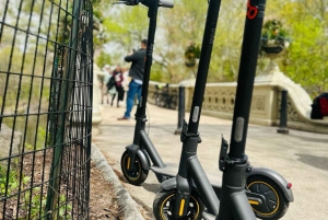 NYC: Central Park privat guidet tur på elektrisk scooter