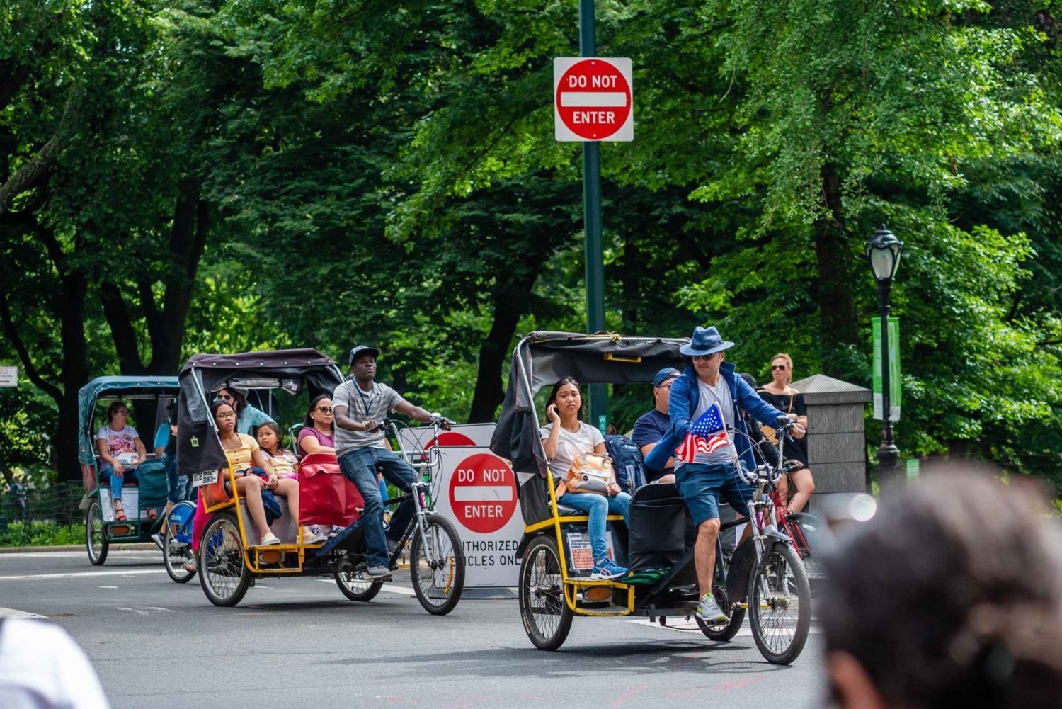 NYC: Biglietto per il tour guidato del Central Park Rickshaw (Pedicab)