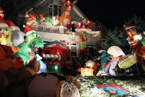 ニューヨーク：クリスマスイルミネーション ダイカーハイツ、ベイリッジ、ダンボ