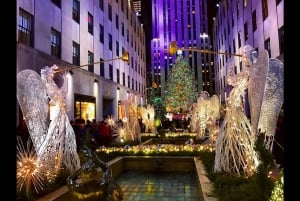 NYC: Midtown Manhattanin jouluvalojen kiertoajelu Rickshawilla