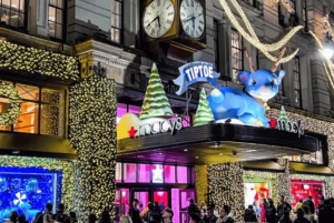 Visite des illuminations de Noël à New York : balade en pousse-pousse chauffé