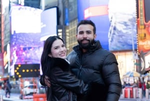 NYC: Christmas Photoshoot - Times Square - Rockfeller Plaza