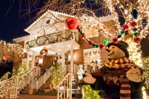 NYC: Dyker Heights ja NYC:n jouluvalot -luksusbussikierros