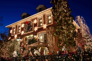 NYC: Dyker Heights ja NYC:n jouluvalot -luksusbussikierros