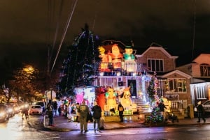 NYC: Dyker Heights Luces de Navidad y Skyline View tour en autobús