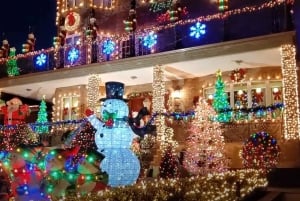 NYC : Visite à pied des lumières de Noël de Dyker Heights