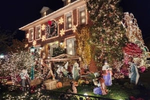 NYC: Rundvandring i Dyker Heights julbelysning