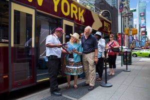 NYC: Empire State Building & 1-daagse hop-on-hop-off-tour