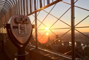 New York : billet pour l'Empire State Building au lever du soleil