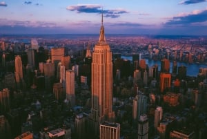 New York : billet pour l'Empire State Building au lever du soleil