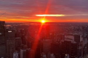 New York : billet pour l'Empire State Building au lever du soleil