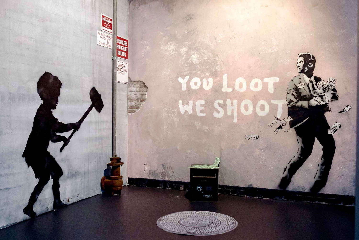 NYC: Entrébillet til Banksy-museet